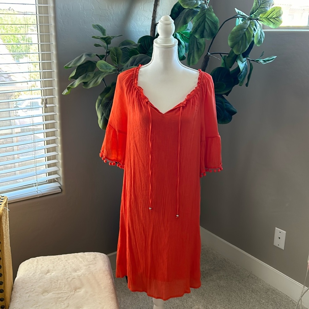 Orange Mlle Gabrielle Dress